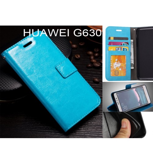 HUAWEI G630  case Fine leather wallet case