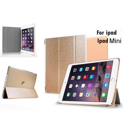 Ipad Mini Ultra slim smart case gold +PEN