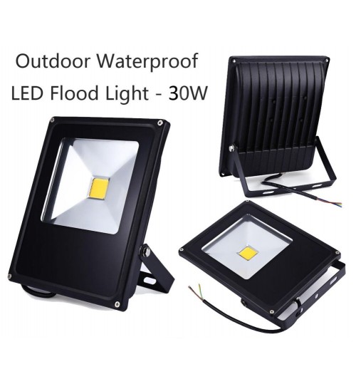 Outdoor Waterproof LED Flood Light - 30W