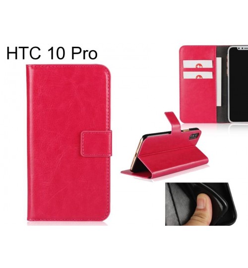 HTC 10 Pro case Fine leather wallet case