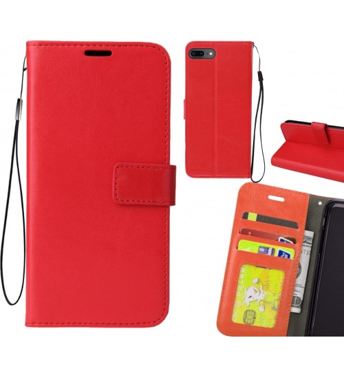 IPHONE 7 PLUS case Fine leather wallet case