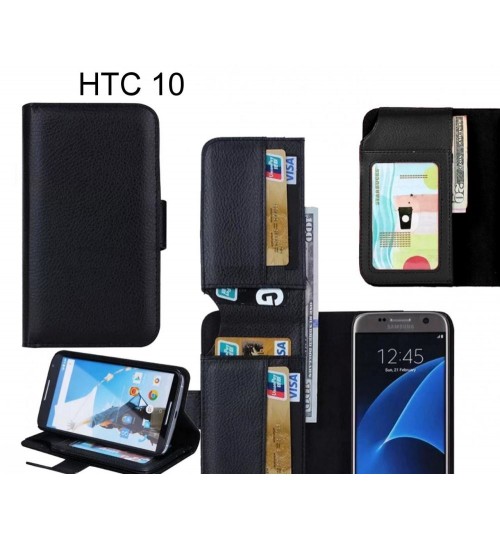 HTC 10 case Leather Wallet Case Cover