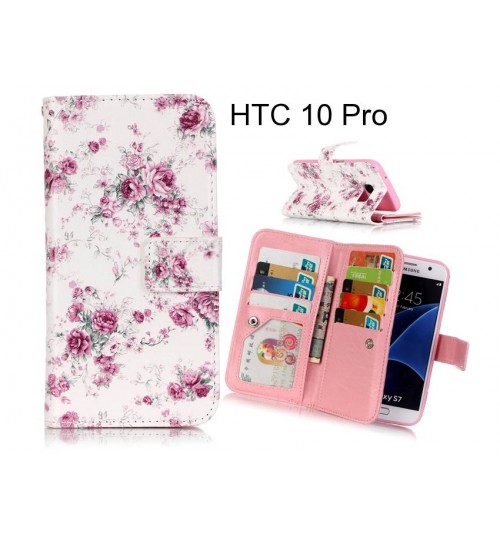 HTC 10 Pro case Multifunction wallet leather case