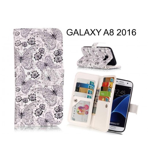 GALAXY A8 2016 case Multifunction wallet leather case