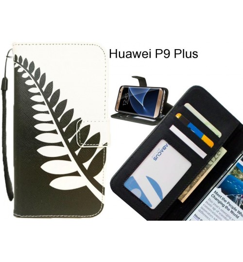 Huawei P9 Plus case 3 card leather wallet case printed ID