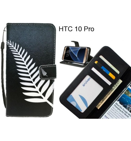 HTC 10 Pro case 3 card leather wallet case printed ID