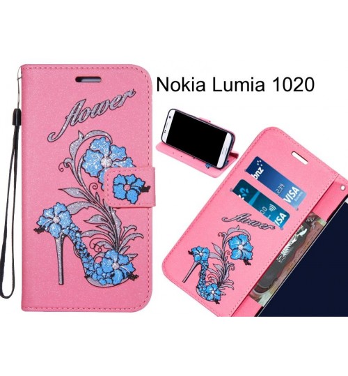 Nokia Lumia 1020  case Fashion Beauty Leather Flip Wallet Case