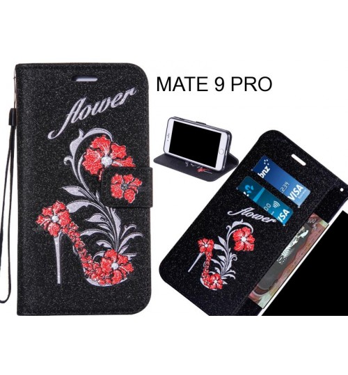 MATE 9 PRO  case Fashion Beauty Leather Flip Wallet Case