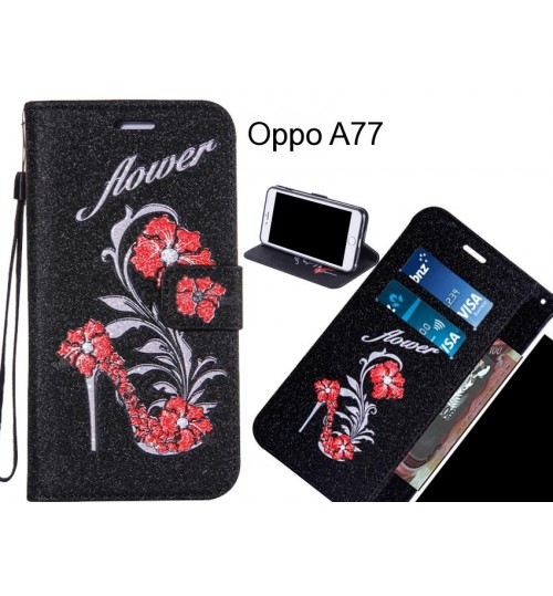Oppo A77  case Fashion Beauty Leather Flip Wallet Case