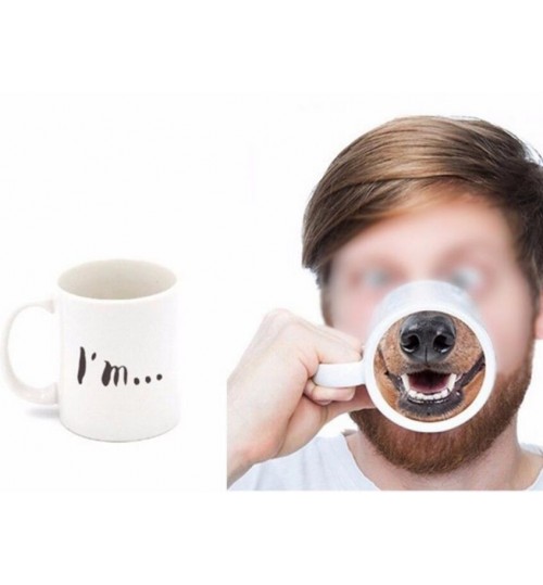 Coffee Mug Fun Dog Nose