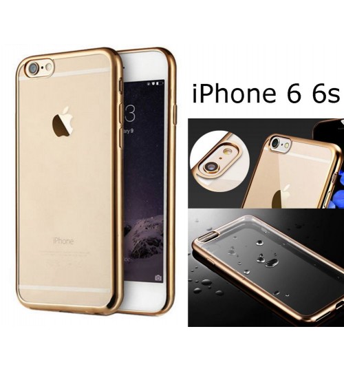 iPhone 6 6s case bumper w clear gel back cover