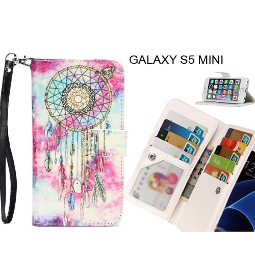 GALAXY S5 MINI case Multifunction wallet leather case