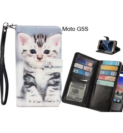 Moto G5S case Multifunction wallet leather case
