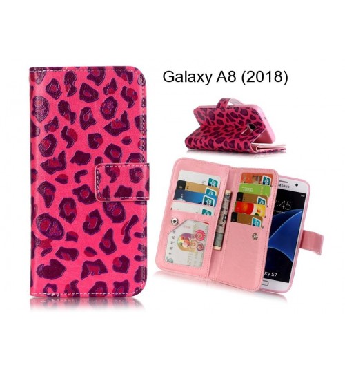 Galaxy A8 (2018) case Multifunction wallet leather case