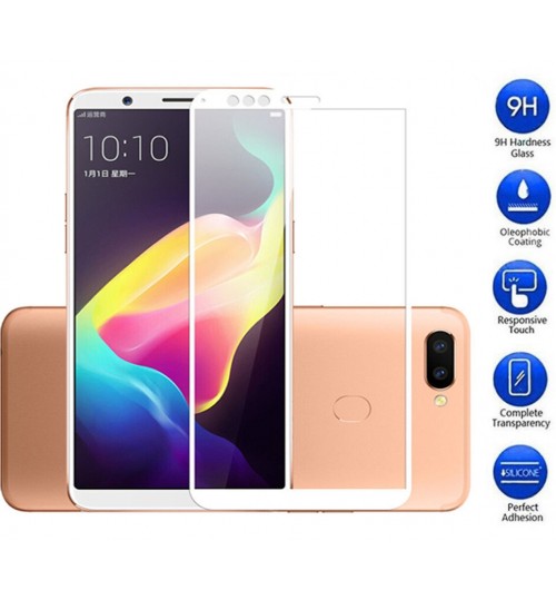 Oppo R11s Tempered Glass FULL  Screen Protector