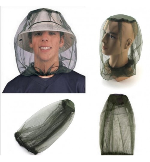 Mosquito Hat Net Head Neck Protector Bee Bug Mesh Insect