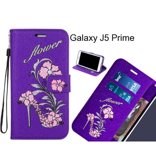 Galaxy J5 Prime  case Fashion Beauty Leather Flip Wallet Case