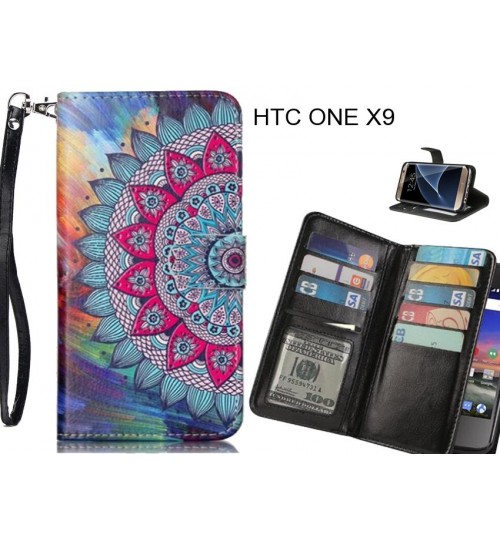 HTC ONE X9 Case Multifunction wallet leather case