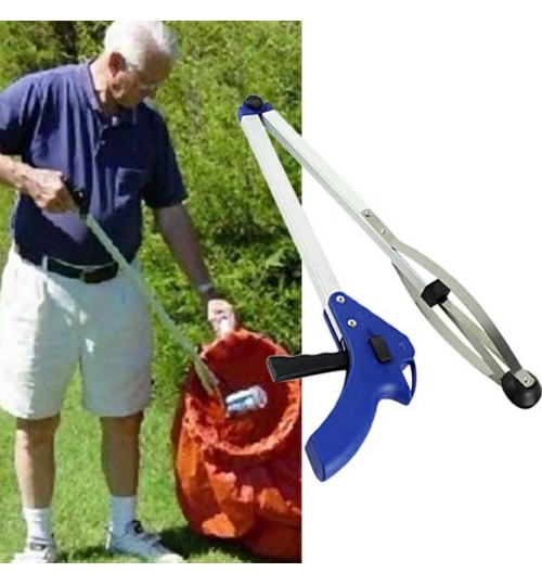 Foldable Reacher Grabber Pick Up Tool Extender Gripper Tool