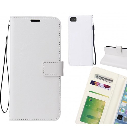 HUAWEI P8 LITE case Fine leather wallet case