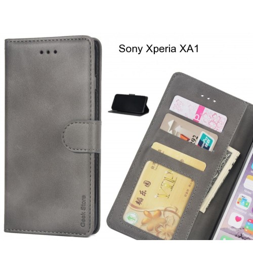 Sony Xperia XA1 case executive leather wallet case