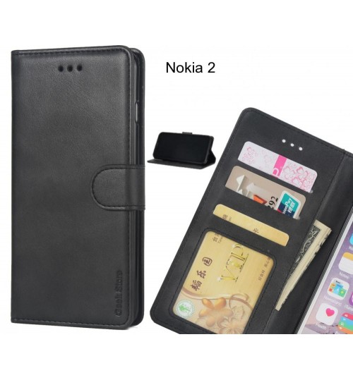 Nokia 2 case executive leather wallet case