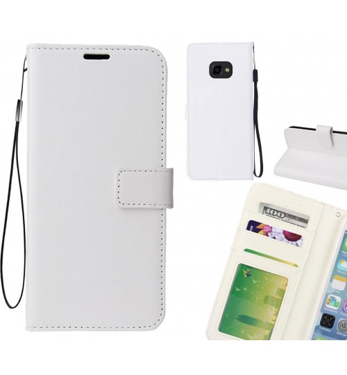 Galaxy Xcover 4 case Wallet Leather Magnetic Smart Flip Folio Case