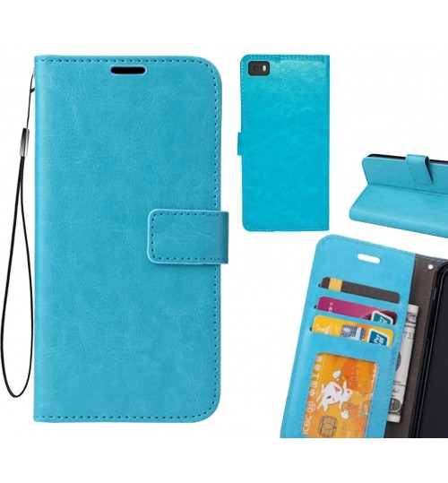 HUAWEI P8 LITE case Wallet Leather Magnetic Smart Flip Folio Case