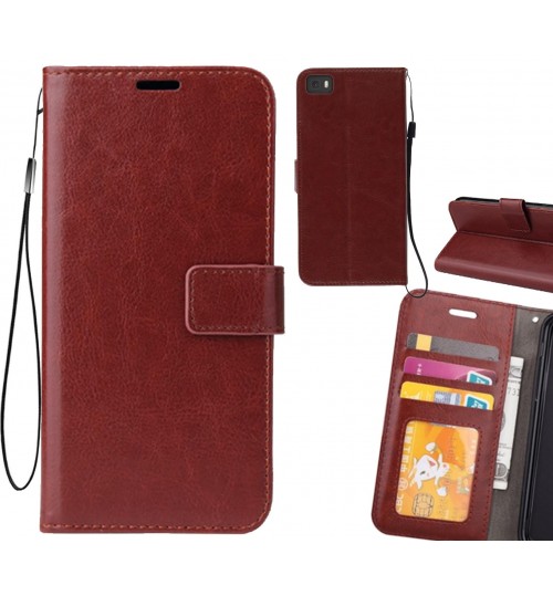 HUAWEI P8 LITE case Wallet Leather Magnetic Smart Flip Folio Case