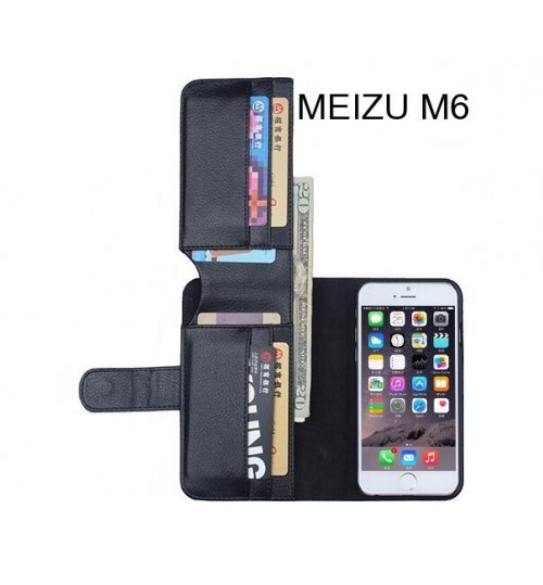 MEIZU M6 case Leather Wallet Case Cover
