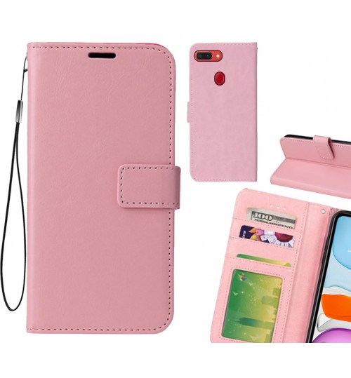 Oppo R15 Pro case Fine leather wallet case