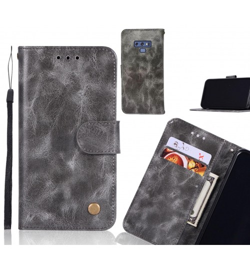 Galaxy Note 9 case executive leather wallet case