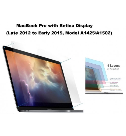 13-inch MacBook Pro with Retina Display ultra clear screen protector
