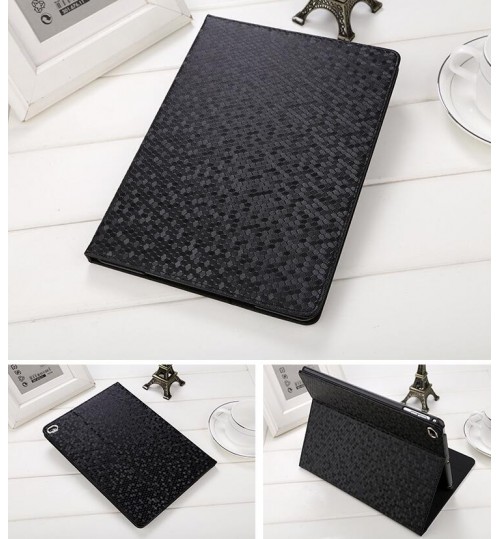 iPad 2 3 4 luxury fine leather wallet case cover