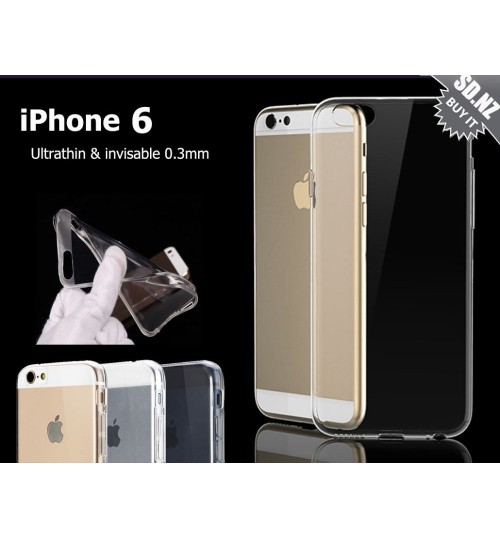 iPhone 6  6s Case Clear Gel Ultra Thin +SP