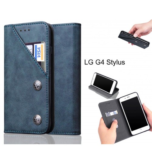 LG G4 Stylus Case vintage wallet leather case