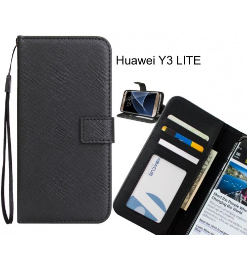 Huawei Y3 LITE Case Wallet Leather ID Card Case