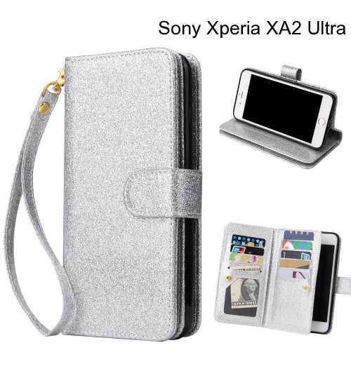 Sony Xperia XA2 Ultra Case Glaring Multifunction Wallet Leather Case