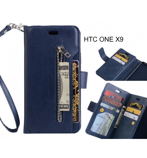 HTC ONE X9 case all in one multi functional Wallet Case