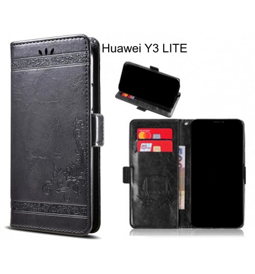 Huawei Y3 LITE Case retro leather wallet case