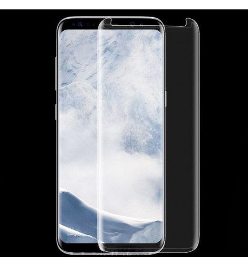Galaxy S9 PLUS friendly screen protector curved Clear