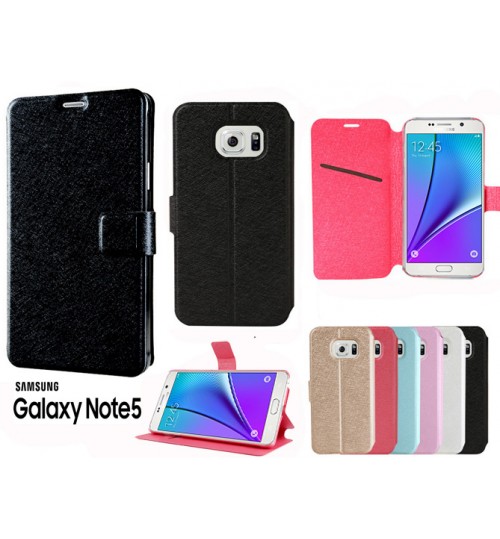 Galaxy Note 5 case luxury slim flip case+combo