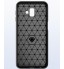 Galaxy J6 Plus Case Carbon Fibre Shockproof Armour Case