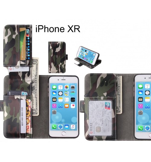 iPhone XR Case Wallet Leather Flip Case 7 Card Slots