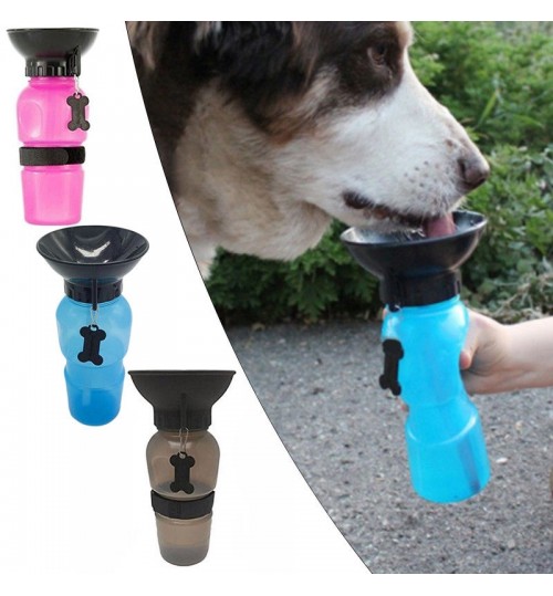Auto Dog Mug Puppy Water Bottle Portable Travel Walking Hiking