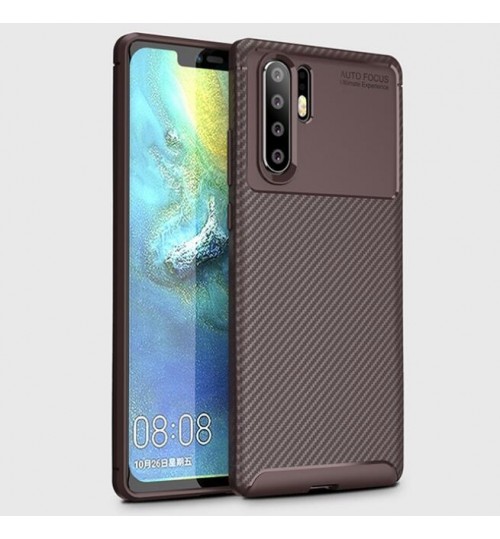 Huawei P30 PRO case impact proof rugged case with carbon fiber