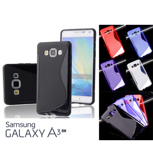 Samsung Galaxy A3 TPU gel cover S line Case