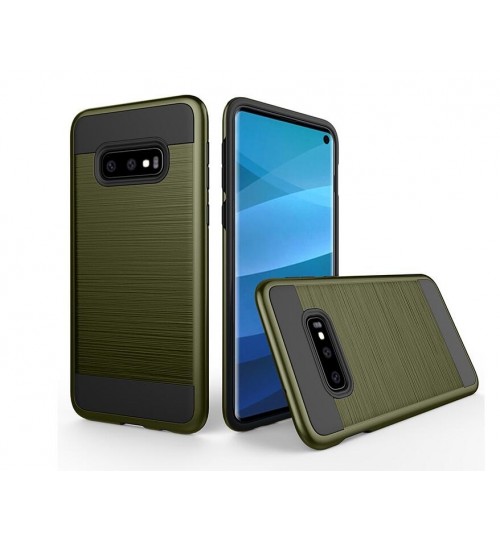 Galaxy S10e Case Brushed Metal Case
