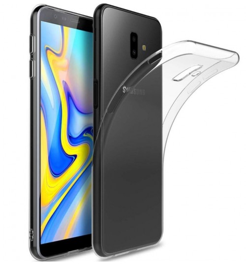 Galaxy J6 Plus case Soft Gel TPU Ultra Thin Clear