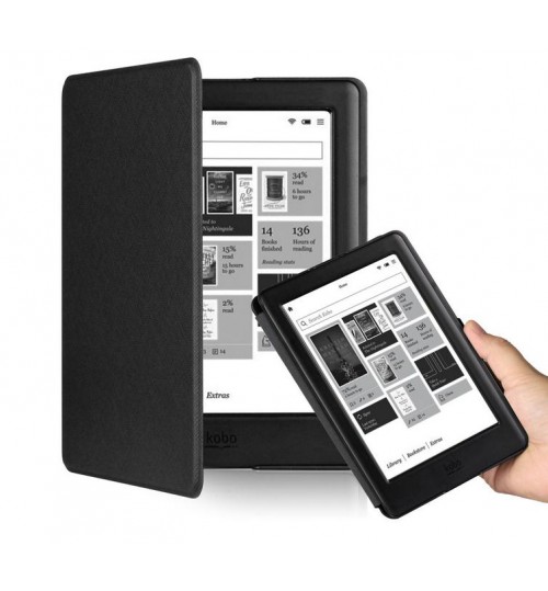 Kobo GLO HD eReader Leather Book Style Cover Case online at Geek Store NZ |   online